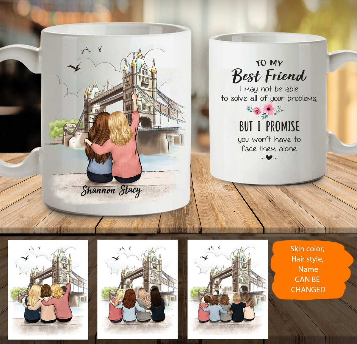 Custom Friendship Mugs - London Mug 15