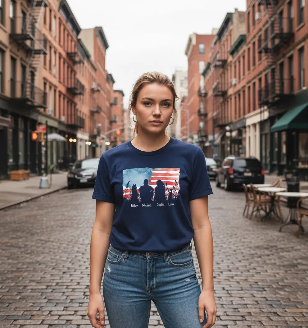 4 of July Family Comfort Color T-shirt Test (Copy)