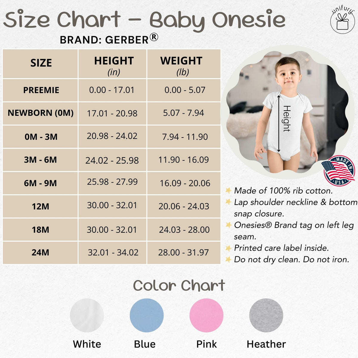 Personalized Protected By Dog Cat Line Art Drawing Baby Onesie
