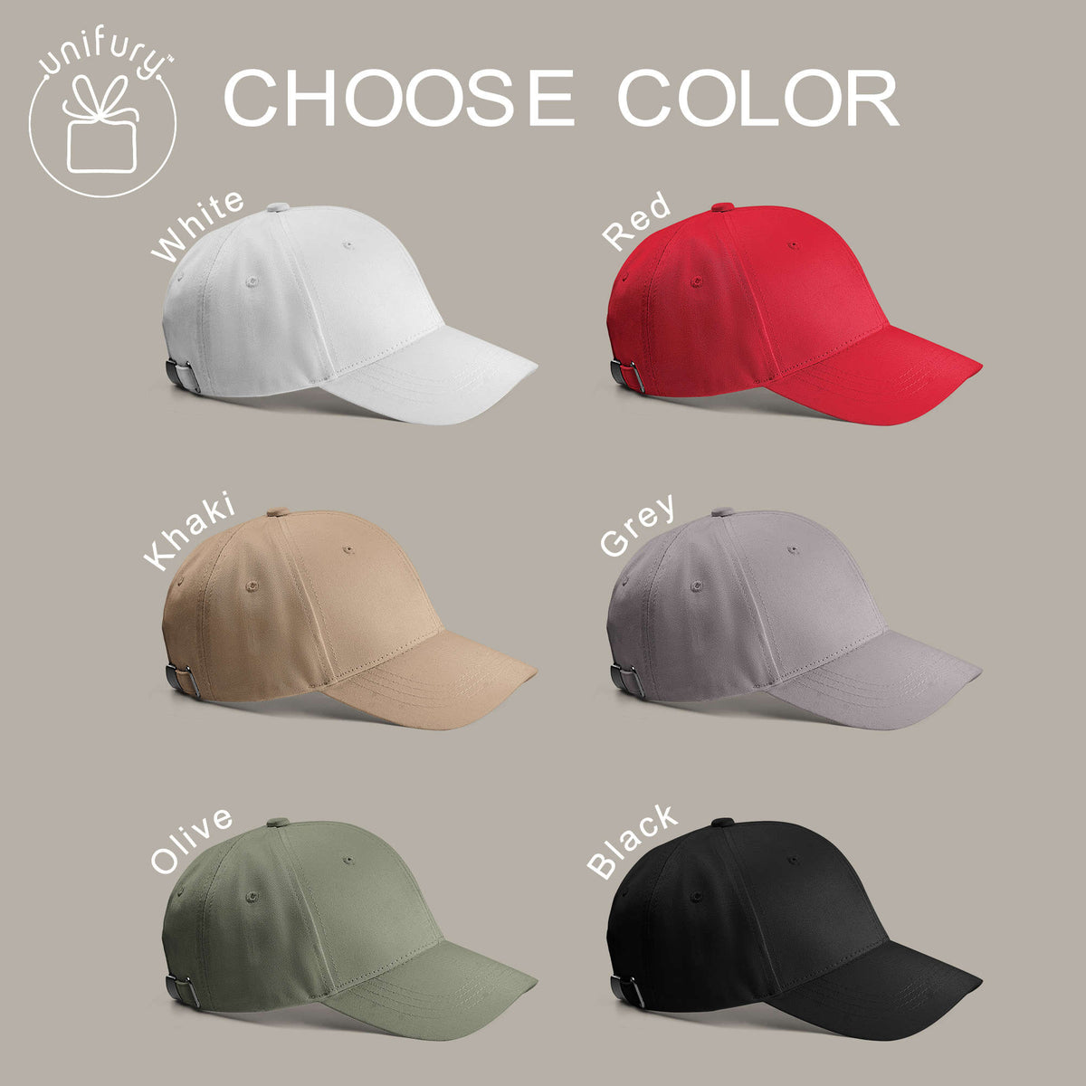 Custom Kids Name, Personalized Dad Gift Embroidered Hat
