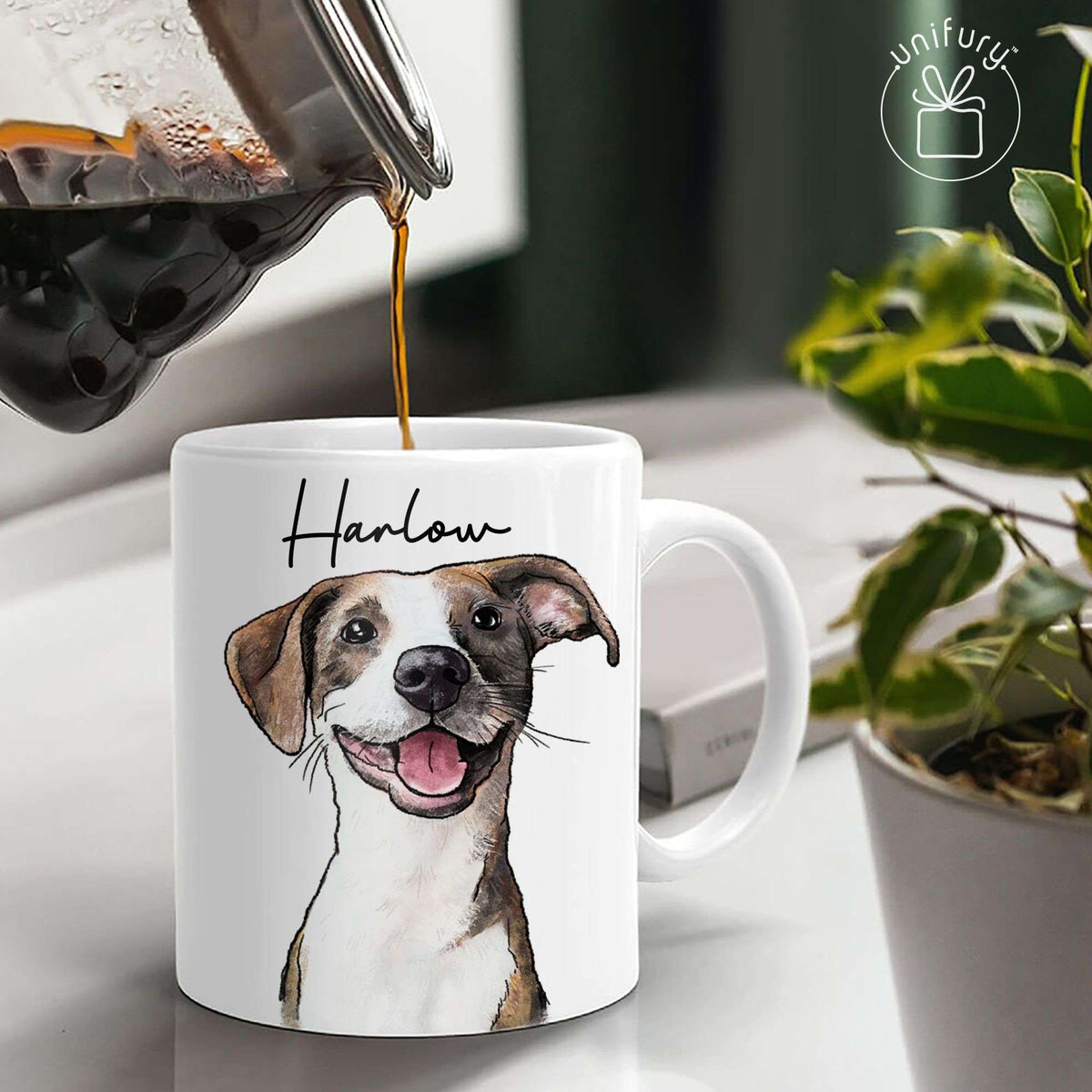 When Tomorrow Starts Without Me Pet Portrait Memorial Edge-to-Edge Mug