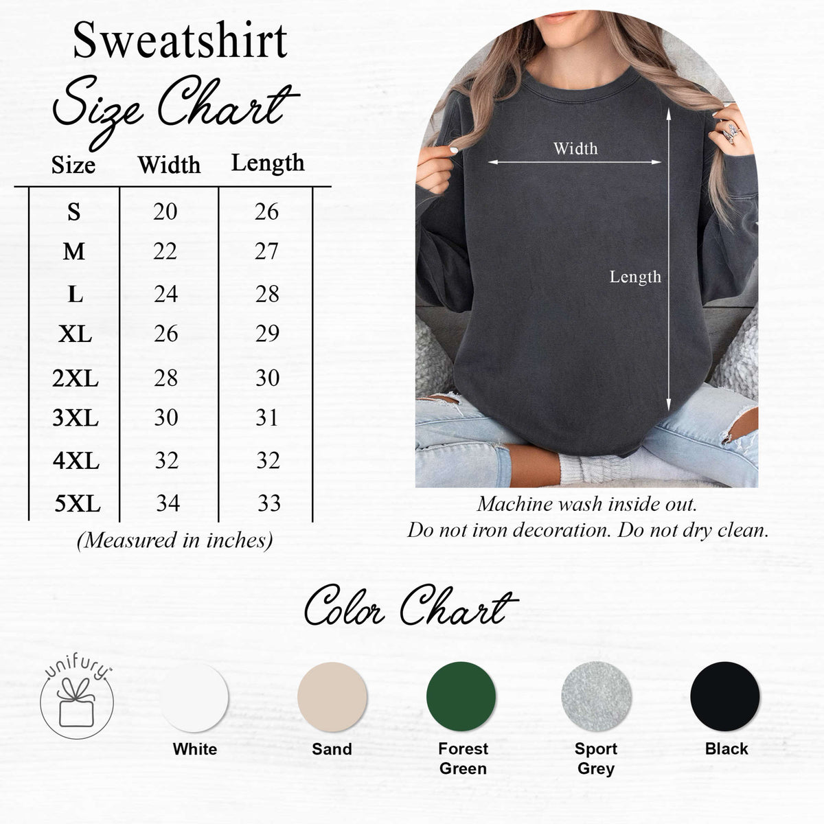 Custom Dog Portrait EST Embroidered Sweatshirt