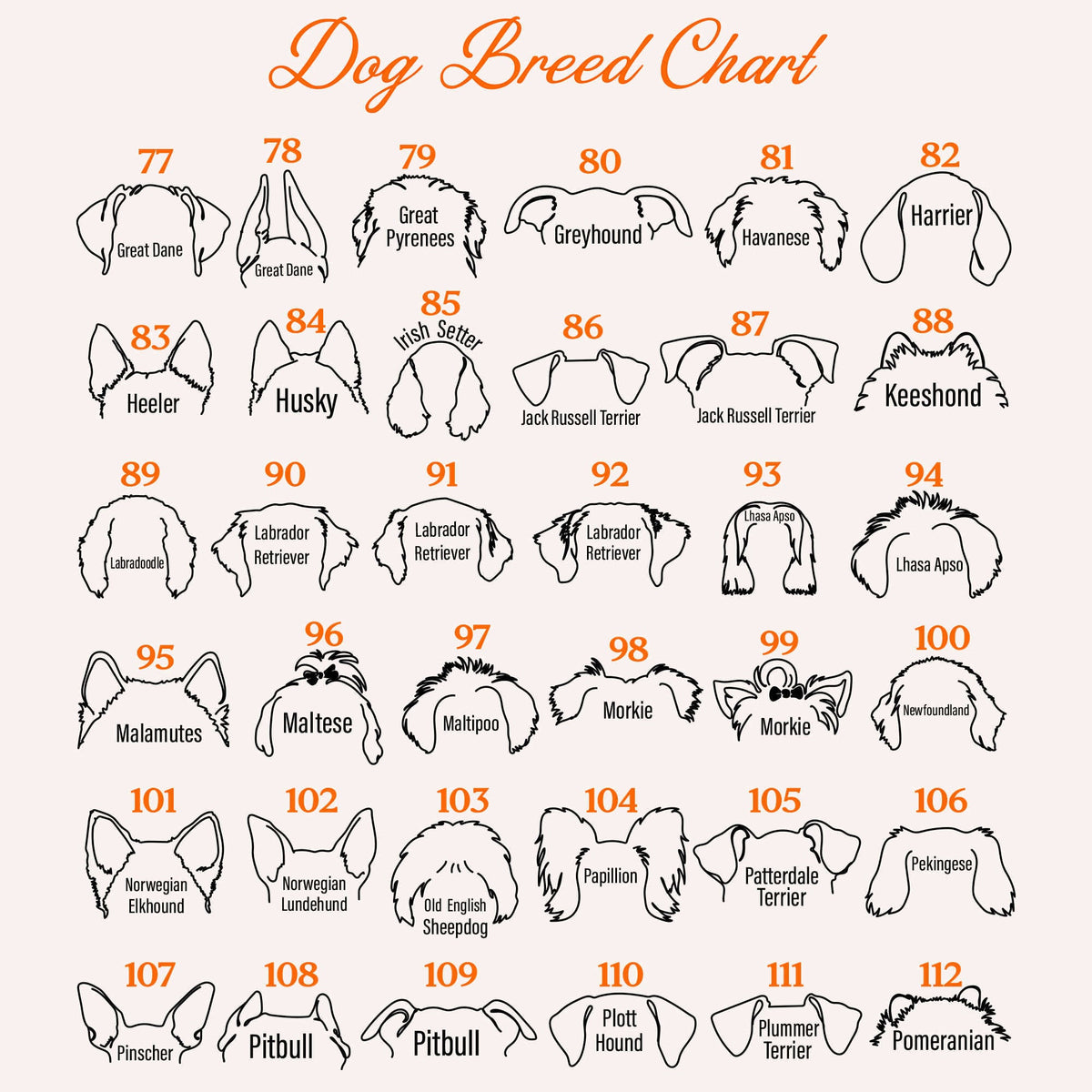 Dog Cat Ears Sleeve Printed Standard Sweatshirt For Dog Cat Lovers