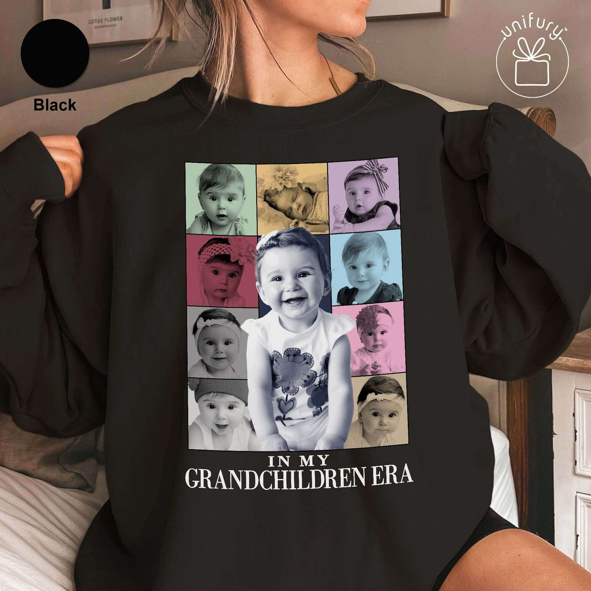 Cat's Version Bootleg Sleeve Printed Standard Sweatshirt