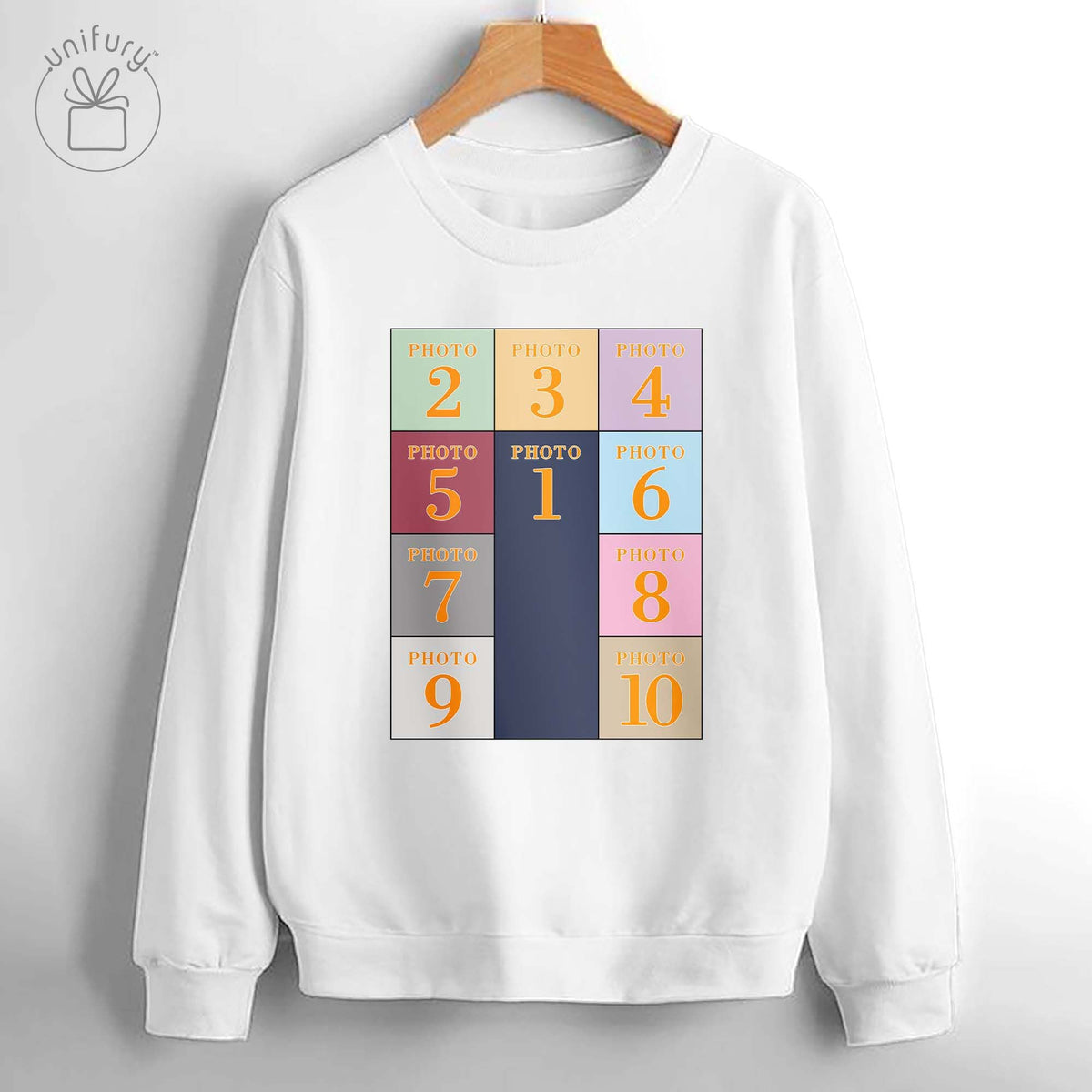 Cat's Version Bootleg Sleeve Printed Standard Sweatshirt